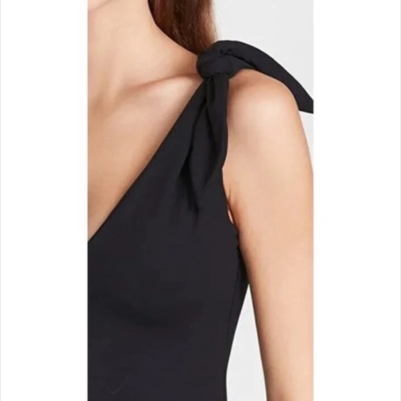 Susana Monaco Black Tie Shoulder A-Line Dress Black Size S - NWT - Picture 4 of 16